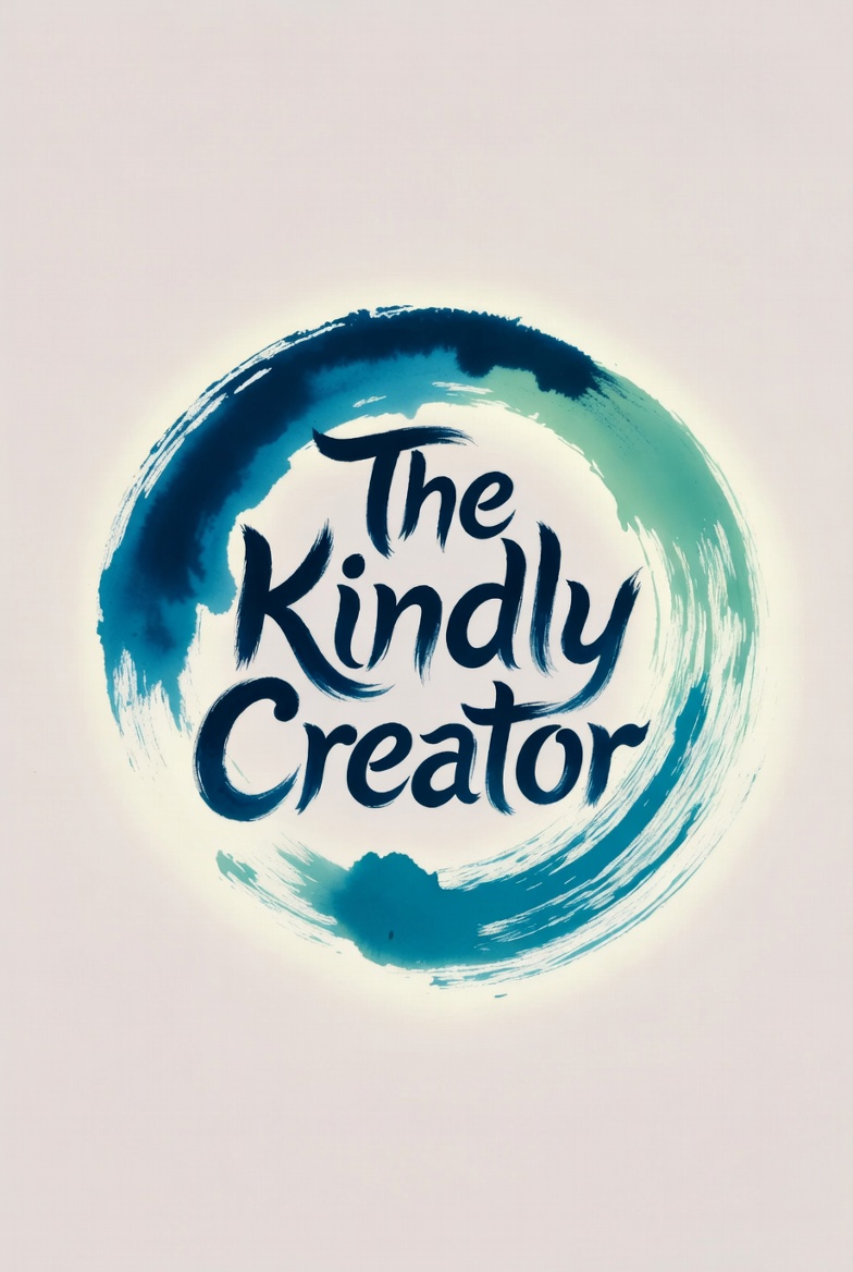 LOGO Green and Blue Swoop artistically surrounding the Title